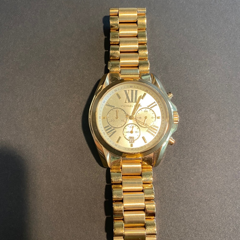michael joe’s gold women’s watch